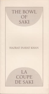 Coupe de Saki - Pir-o-Murshid Hazrat Inayat Khan
